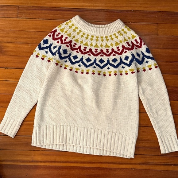 J. Crew Sweaters - J. Crew Faire Isle Crewneck Ski Sweater XS